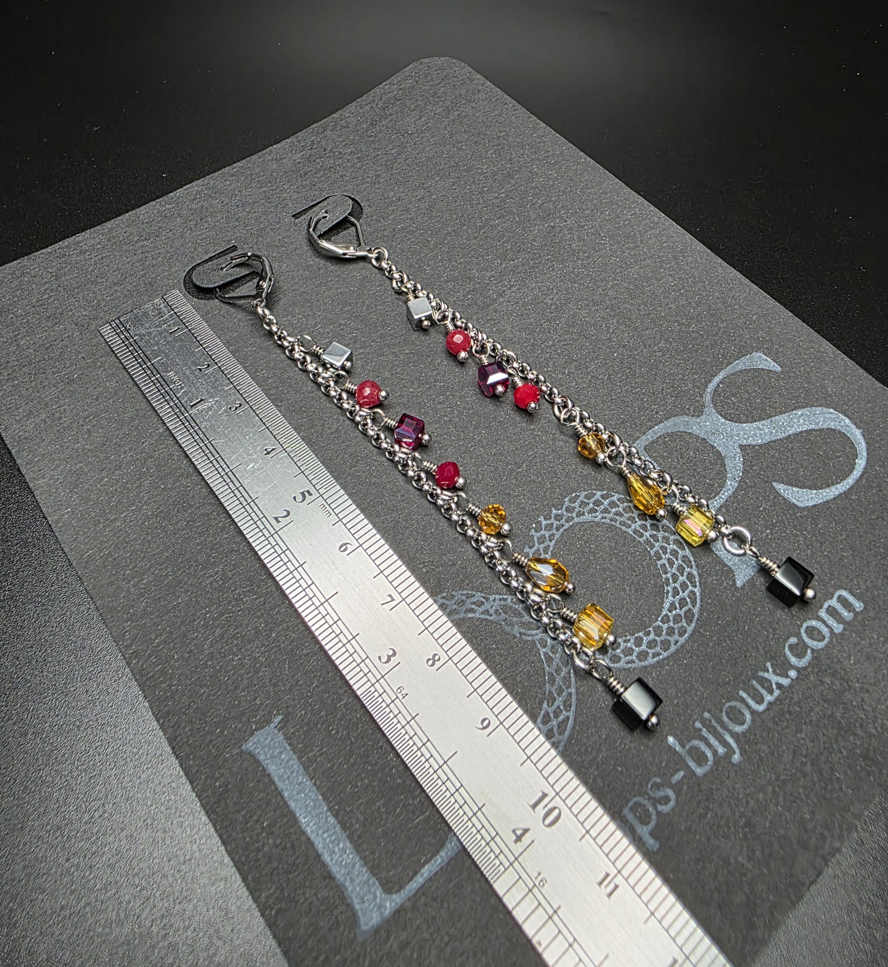 Fuego Chain Earrings