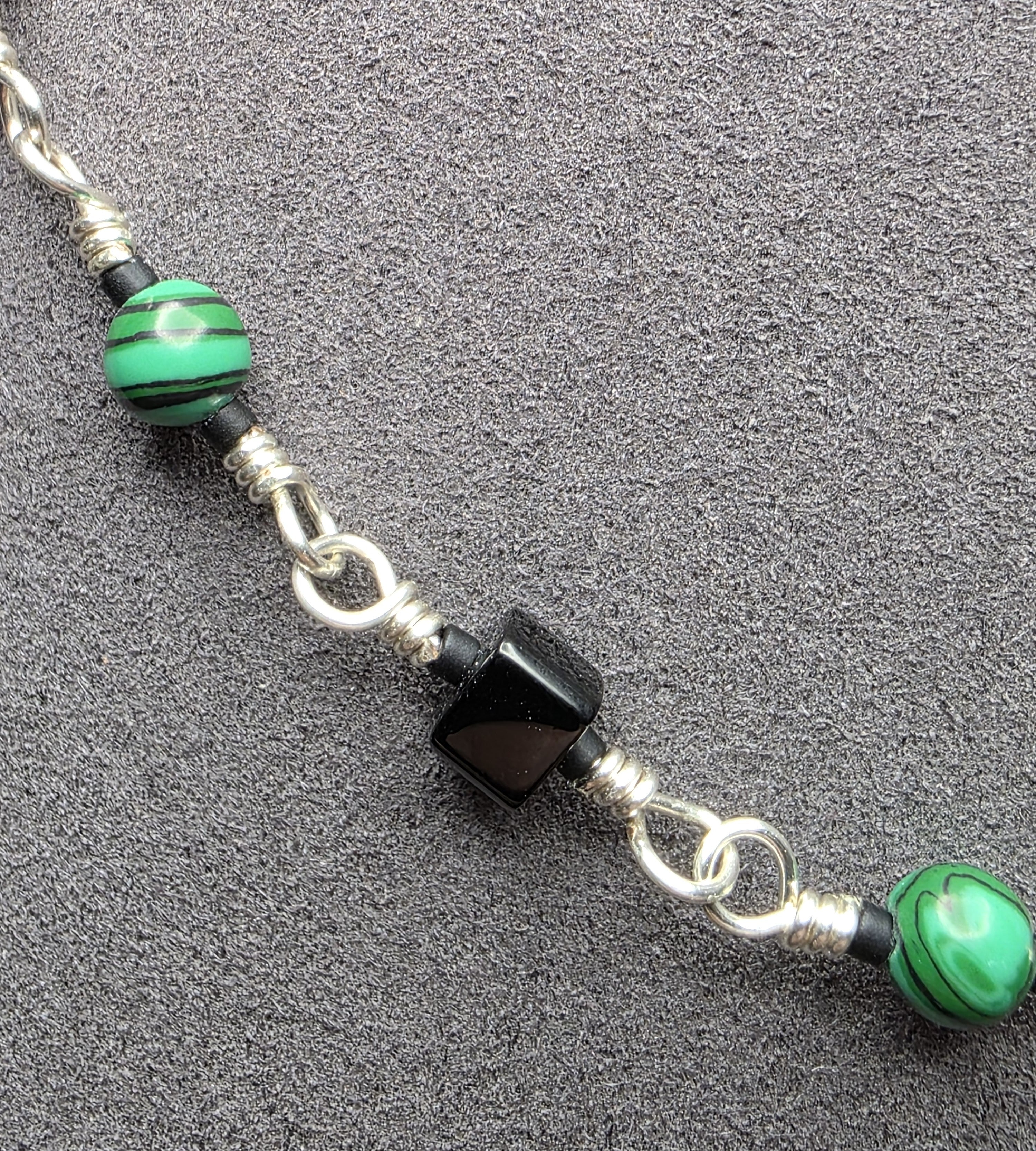 Malachite LOOPS Chain