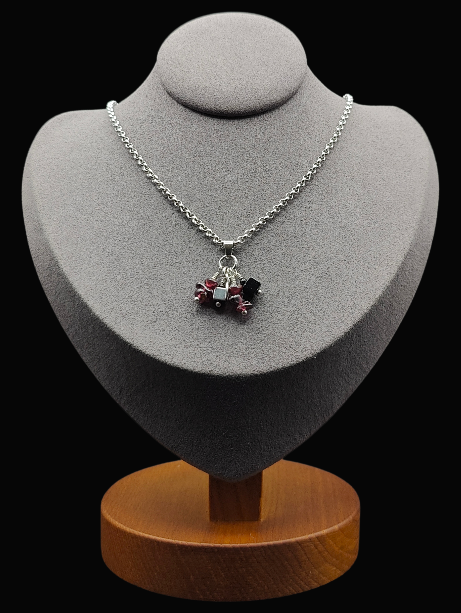 Garnet Charm