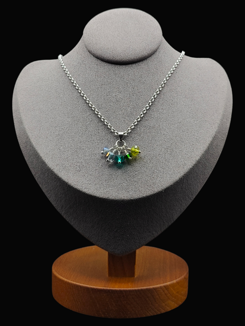 Agua Crystal Charm