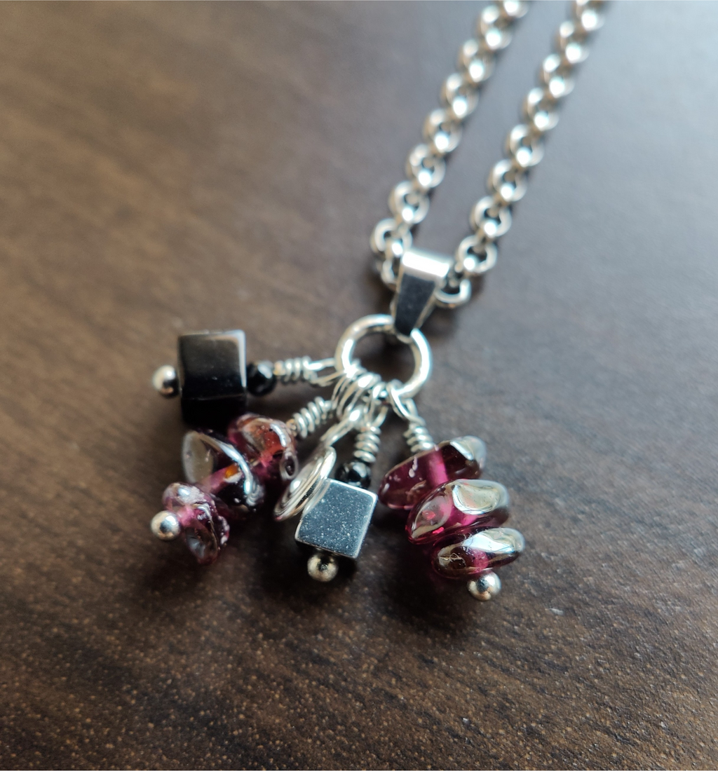 Garnet Charm