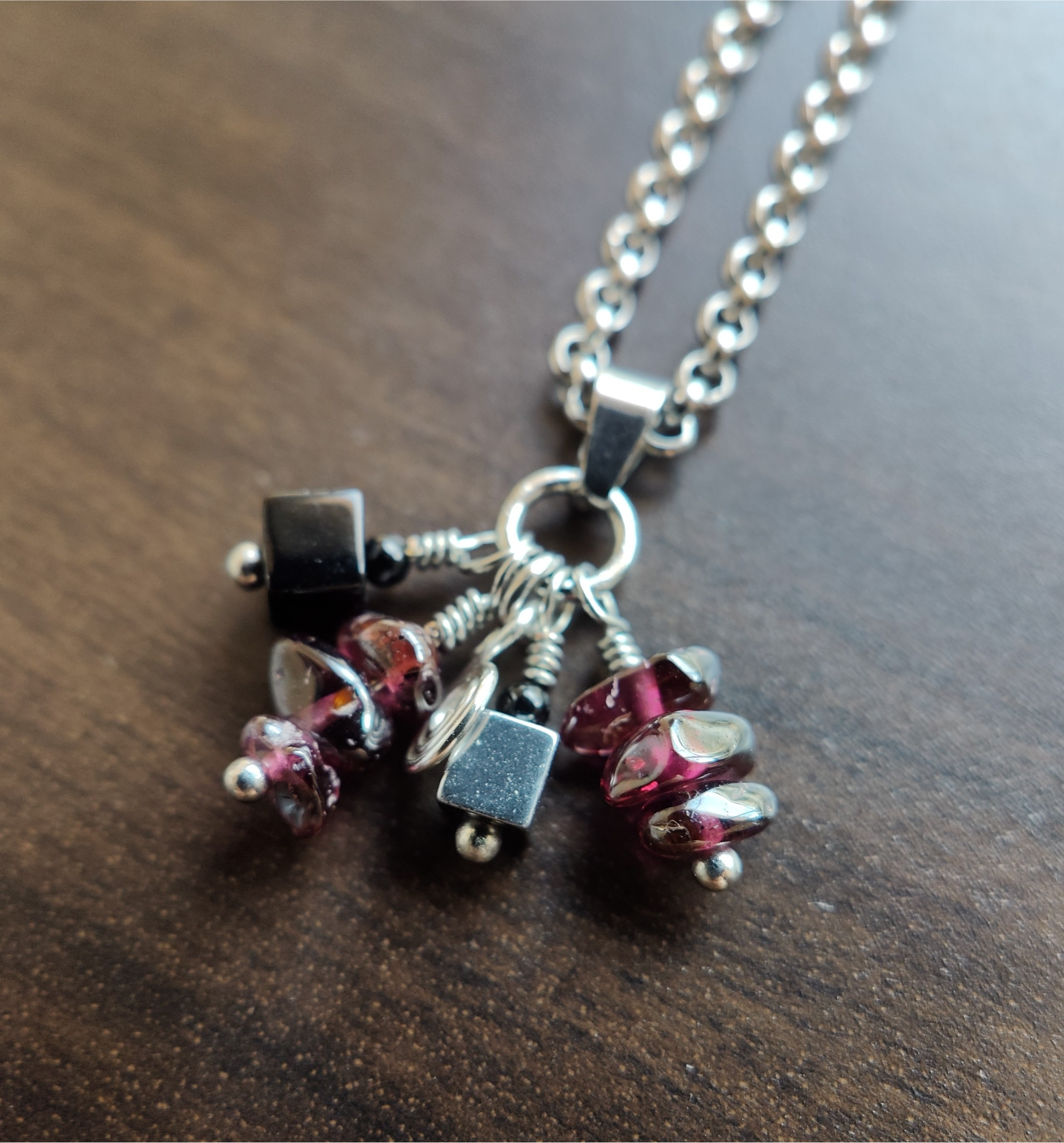 Garnet Charm