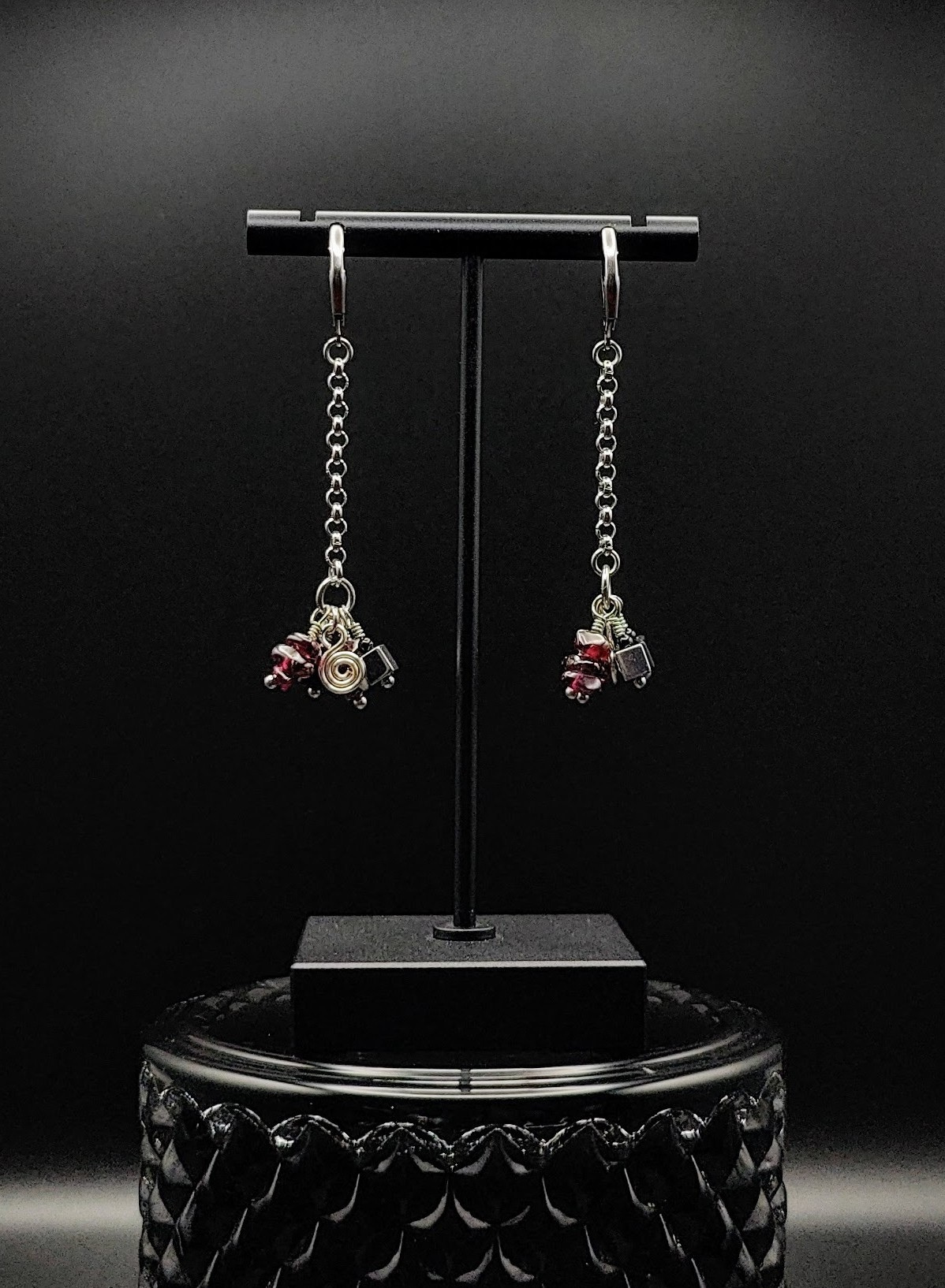 Garnet Earrings