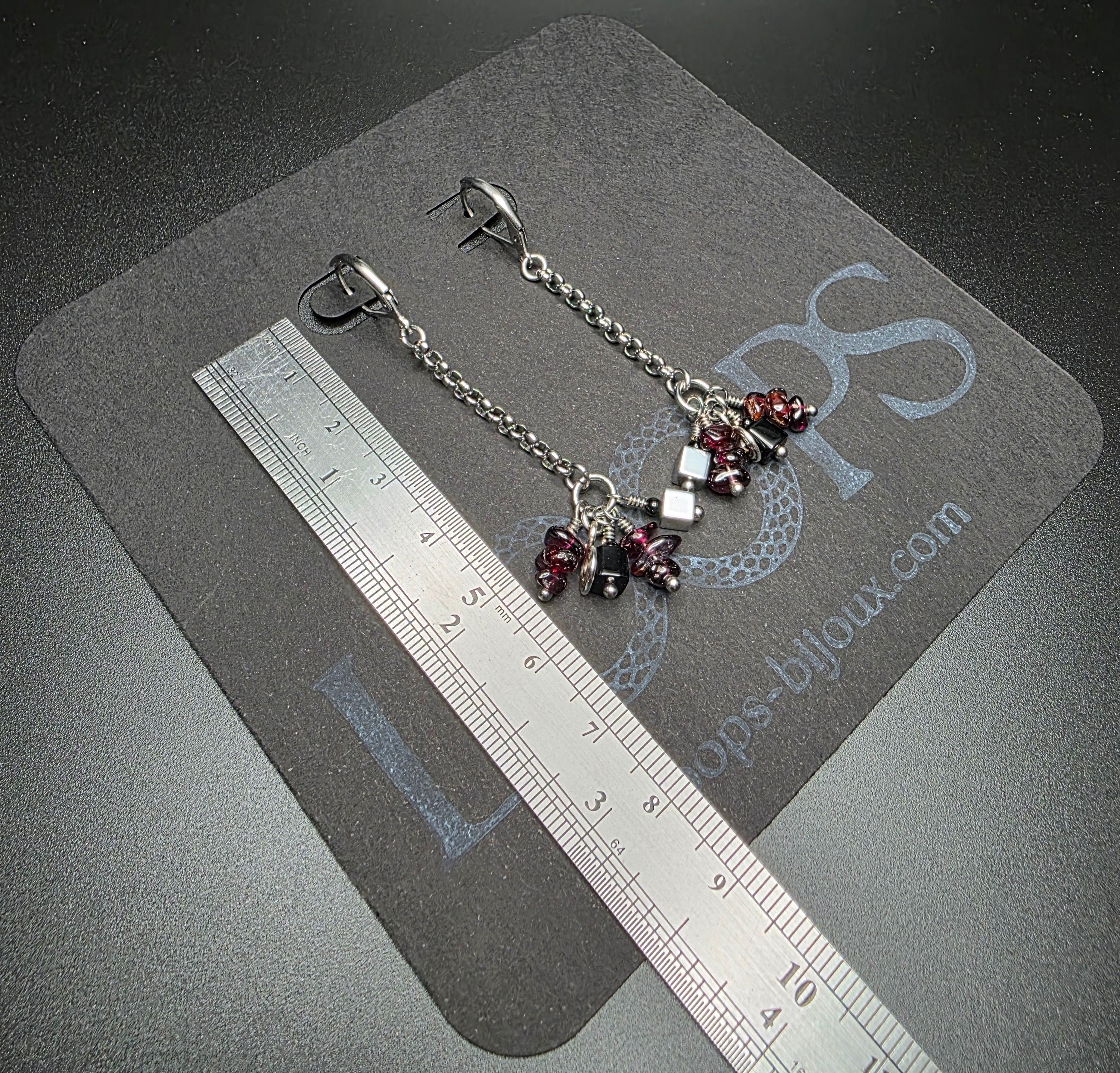 Garnet Earrings